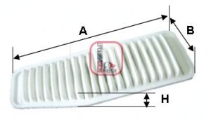 S 4822 A SOFIMA Фільтр повітря1